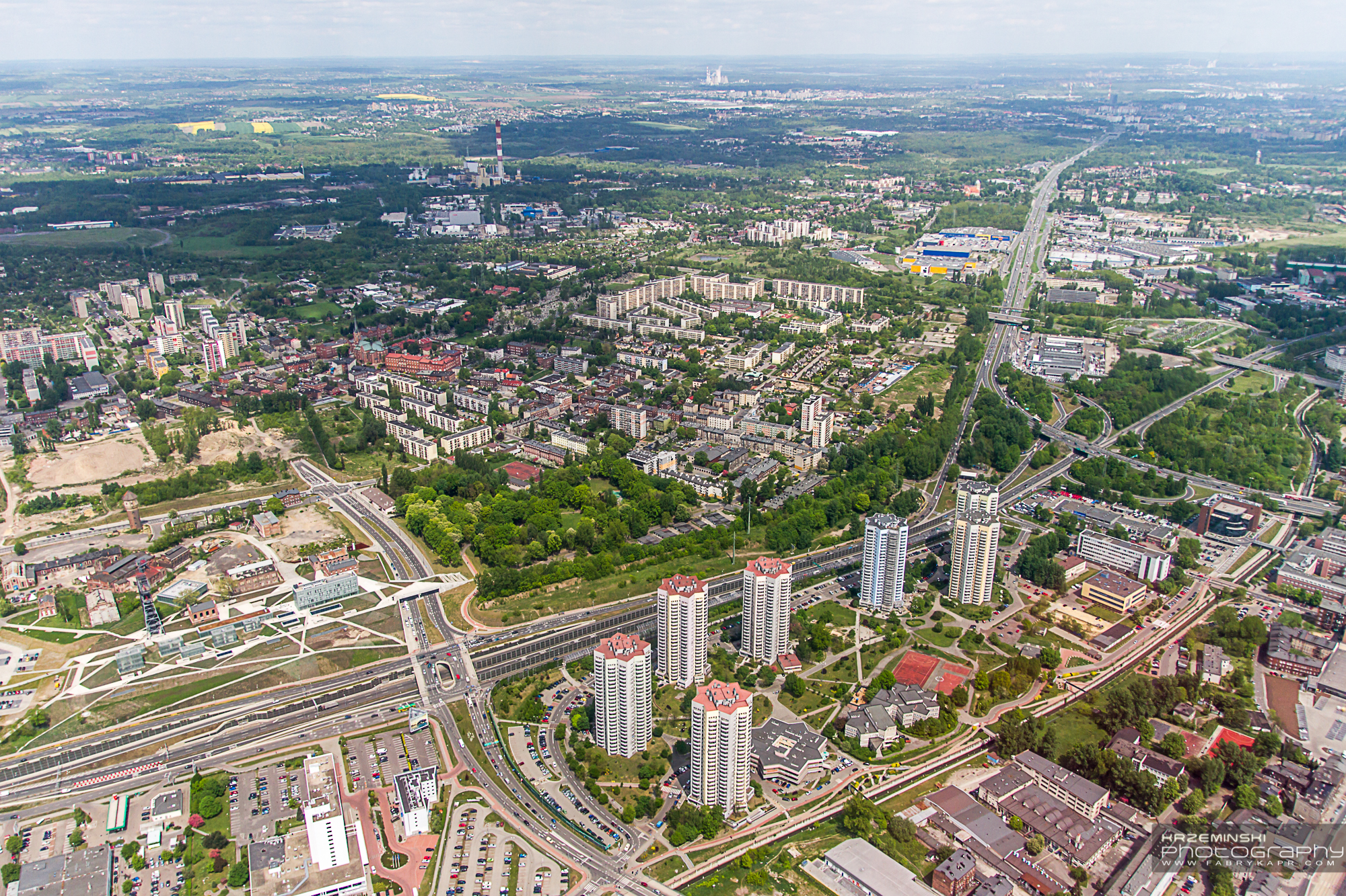 Drogowa Trasa Średnicowa Katowice (fot. K. Krzemiński)