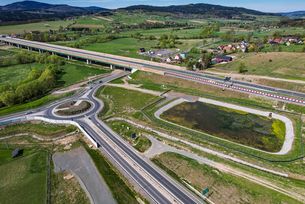 S3 Węzeł Kamienna Góra N (foto K.Pączkowski)