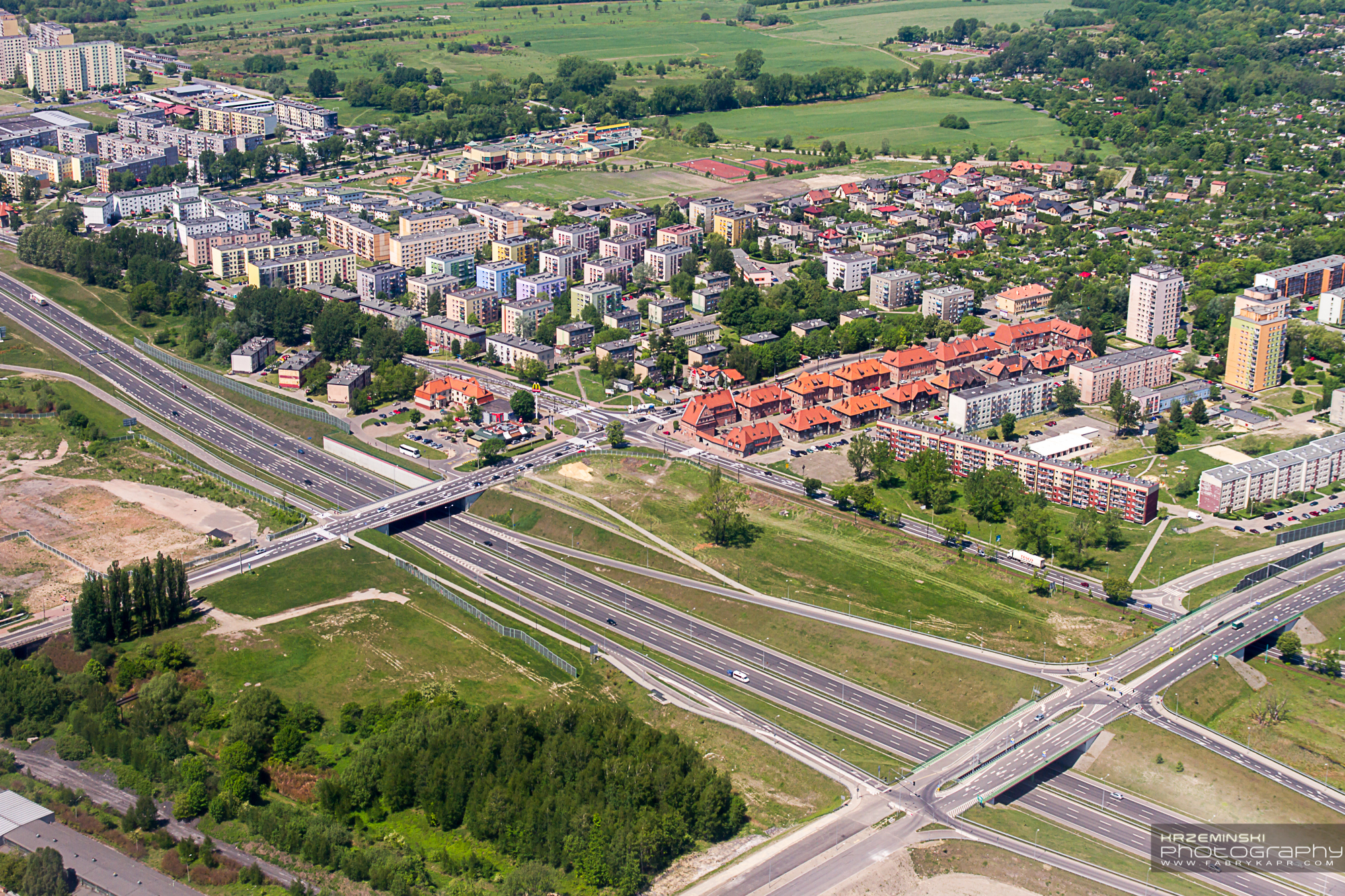 Drogowa Trasa Średnicowa Ruda Śląska (fot. K. Krzemiński)